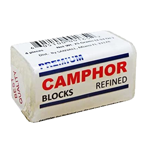 CAMPHOR BLOCK 64 pk 1/4 oz
