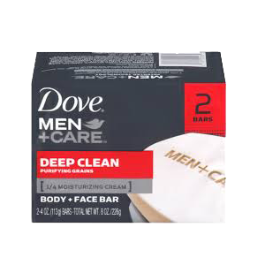 MEN + CARE BAR SOAP DEEP CLEAN 24/ 2 pk 4 oz