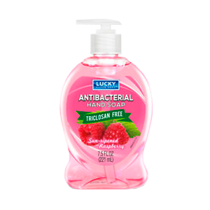 HAND SOAP ANTIBACTERIAL RAPSBERRY 7.5 oz