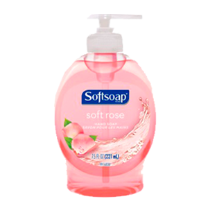 HAND SOAP SOFT ROSE PUMP 12/7.5 oz