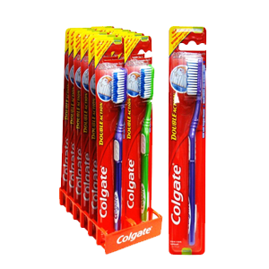 TOOTHBRUSH DOUBLE ACTION MEDIUM (import)