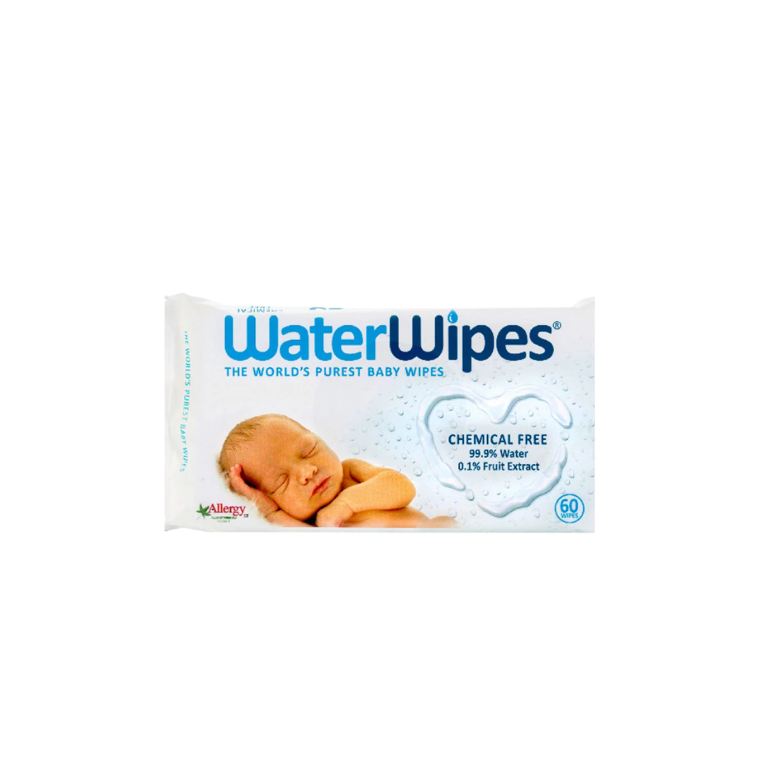 WATER WIPES 12/60CT