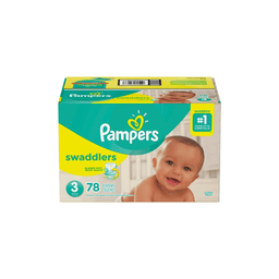 Pampers - SWADDLERS SIZE 3 DIAPERS 78 COUNT - Baby