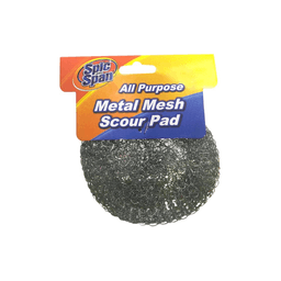 Spic & Span - METAL MESH SCOUR PAD 6/2pk - Home & Kitchen