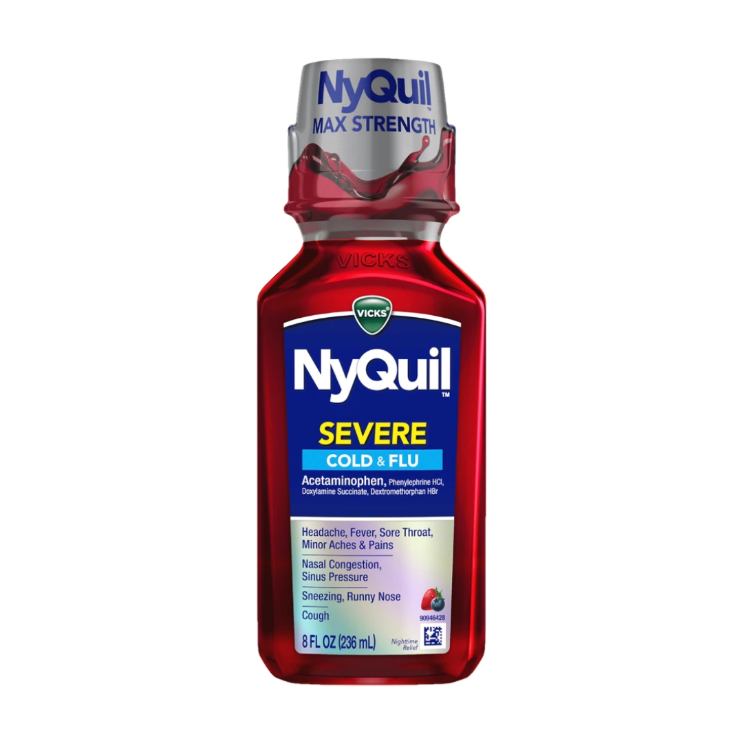 NYQUIL COLD + FLU SEVERE 8oz