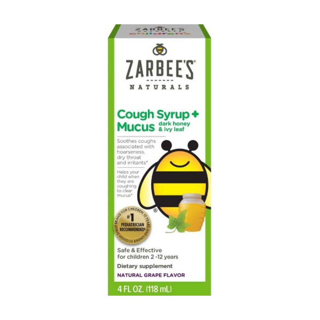 COUGH SYRUP + MUCUS 4 oz