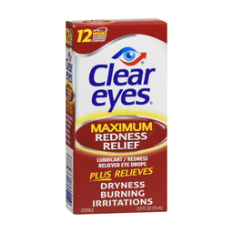 Clear Eyes - MAXIMUM REDNESS RELIEF EYE DROPS 0.5 oz - Medicine