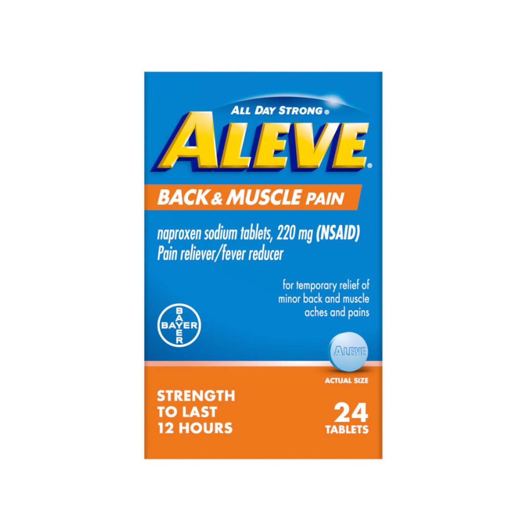 PAIN BACK & MUSCLE PAIN TABLETS 24 ct