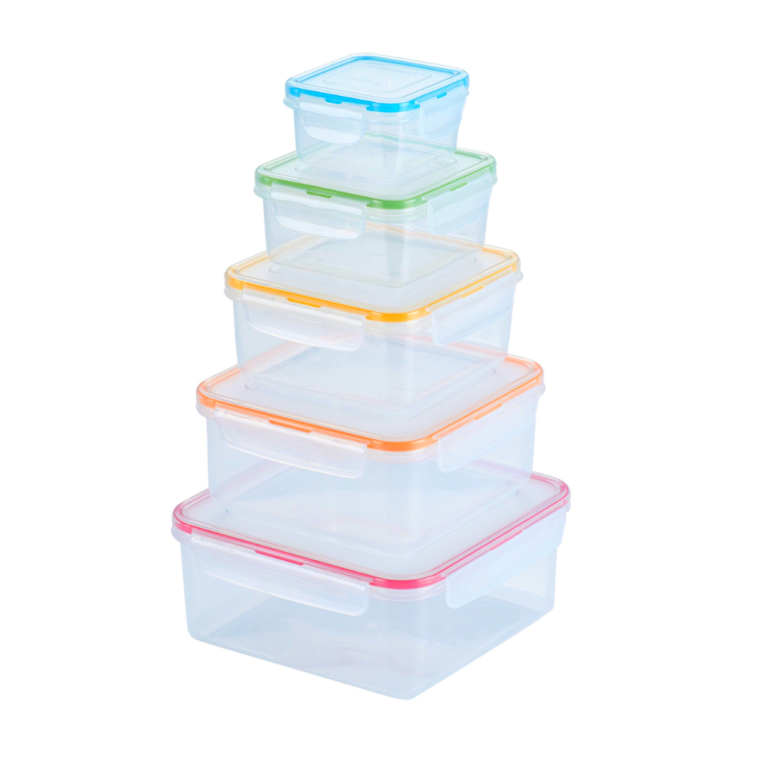 FRESH VENT SQUARE CONTAINERS (SET OF 5)