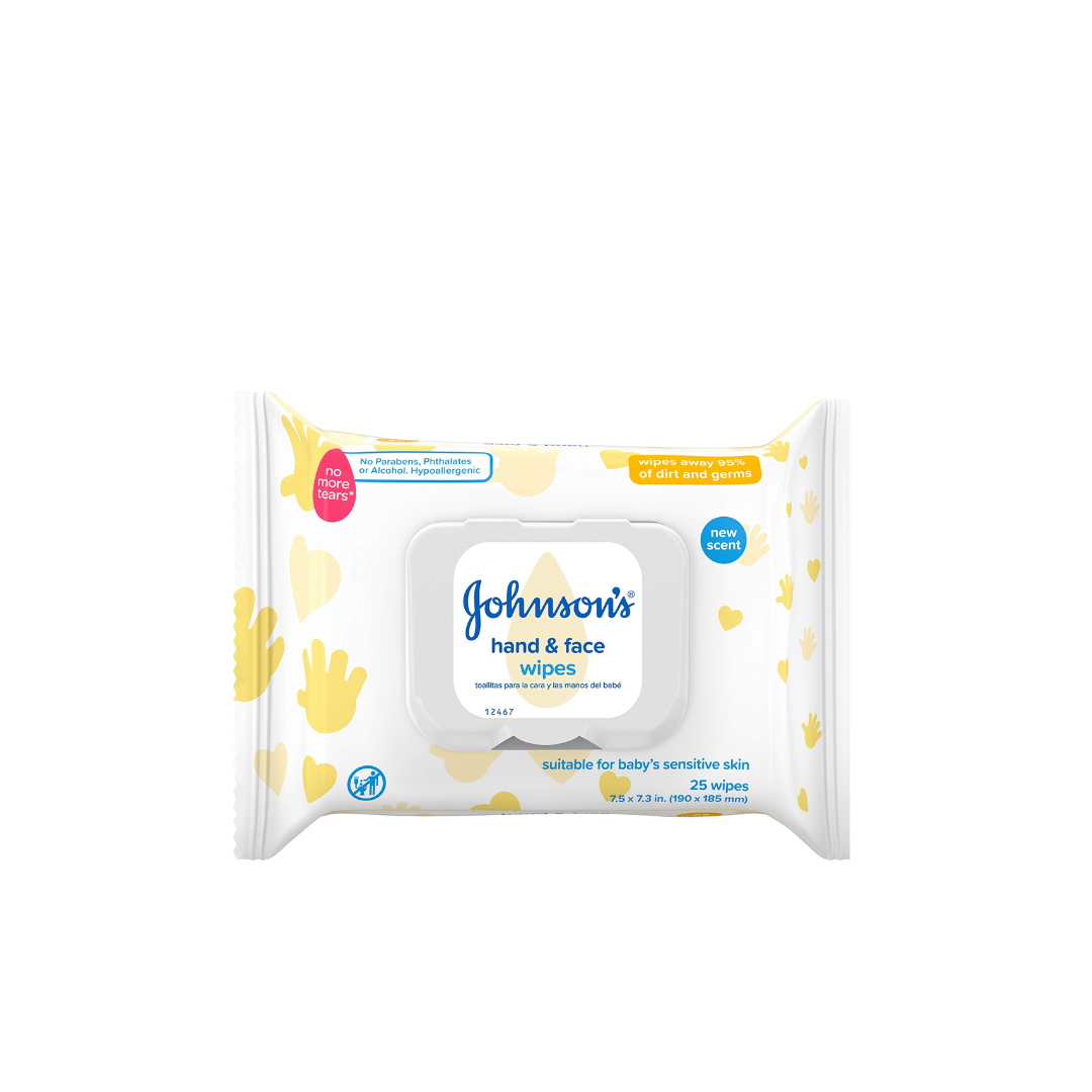 HAND & FACE WIPES 25 ct