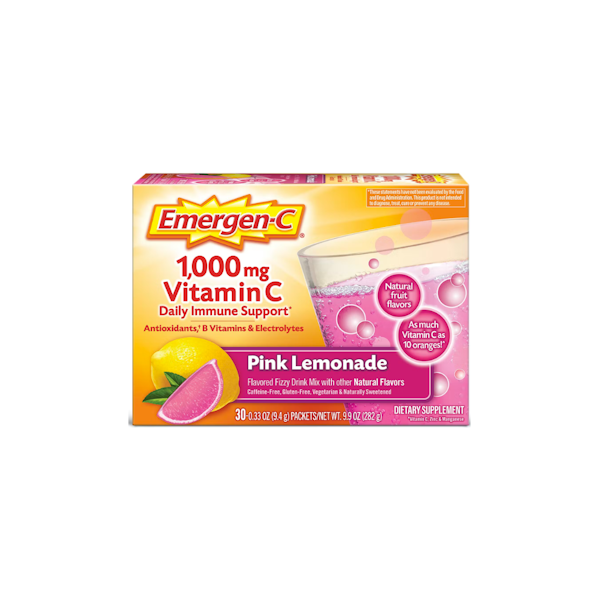 VITAMINE C 1000 mg PINK LEMONADE 30 ct